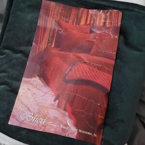 NEW 3 Piece Luxurious Green 100% Cotton Velvet Duvet Cover Plus Shams Queen Size